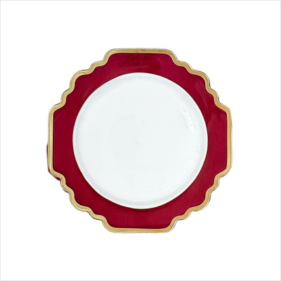 Teller flach 21cm _Sunflower rot__top